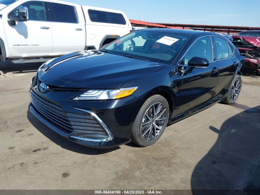 2022 TOYOTA CAMRY HYBRID XLE - 4T1F31AKXNU597256