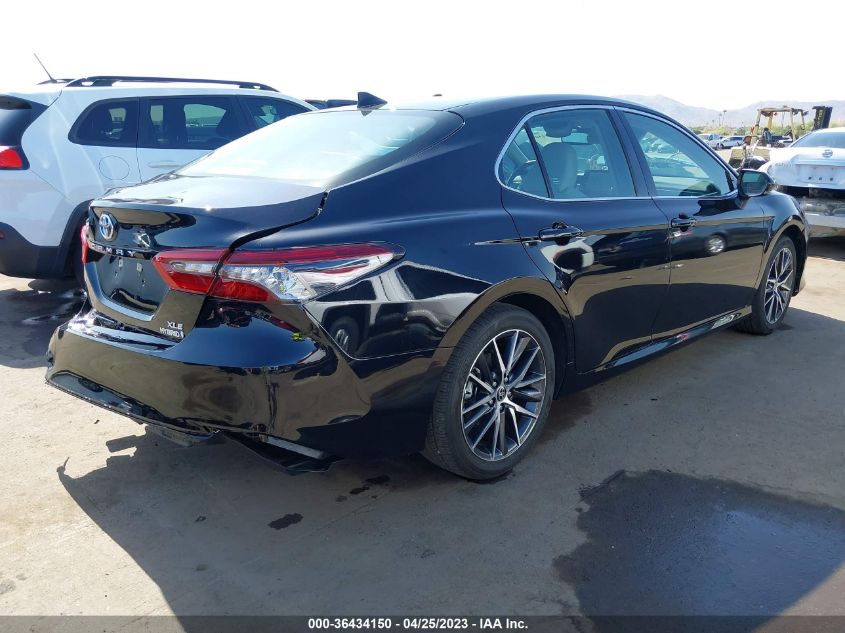 2022 TOYOTA CAMRY HYBRID XLE - 4T1F31AKXNU597256