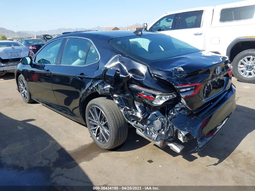 2022 TOYOTA CAMRY HYBRID XLE - 4T1F31AKXNU597256