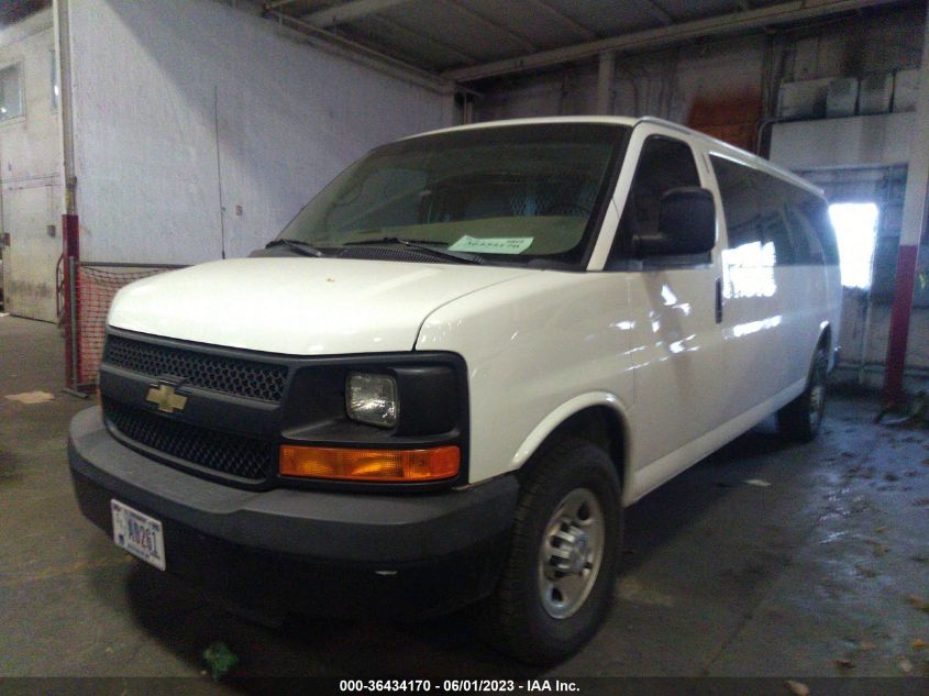2014 CHEVROLET EXPRESS CARGO VAN - 1GCZGUFG6E1189687