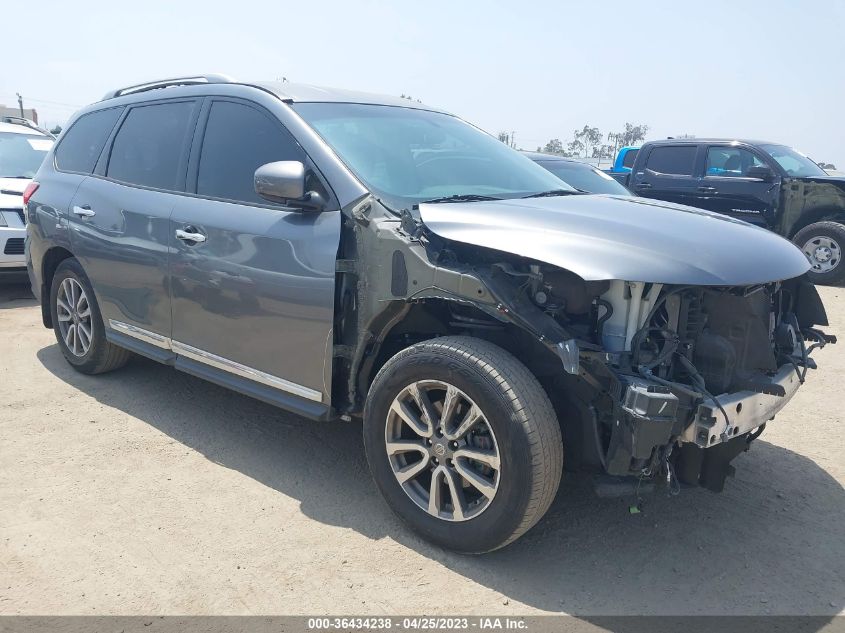 2015 NISSAN PATHFINDER SL - 5N1AR2MN4FC666440
