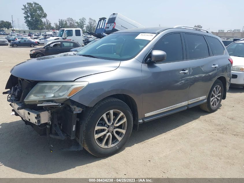 2015 NISSAN PATHFINDER SL - 5N1AR2MN4FC666440