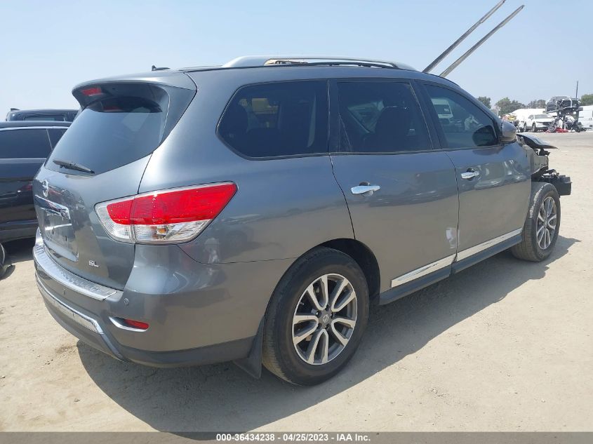 2015 NISSAN PATHFINDER SL - 5N1AR2MN4FC666440