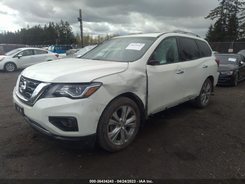 2019 NISSAN PATHFINDER SL - 5N1DR2MM0KC597650