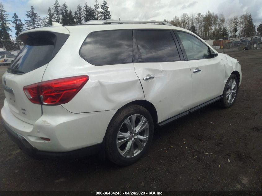 2019 NISSAN PATHFINDER SL - 5N1DR2MM0KC597650