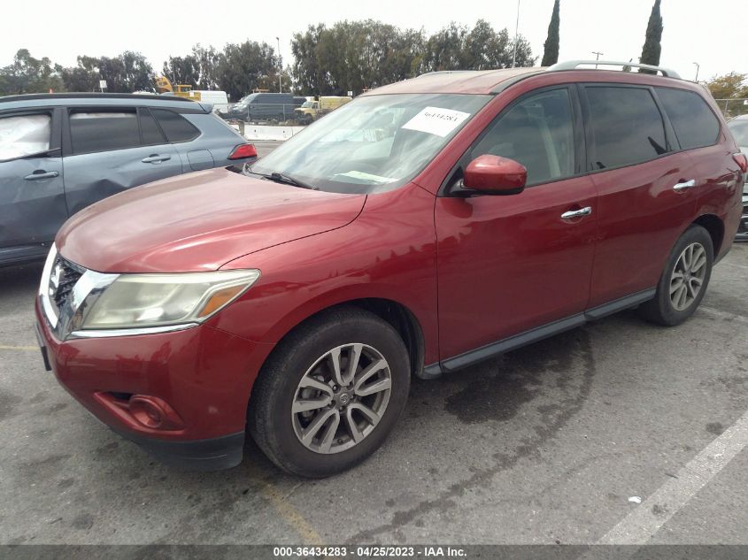2015 NISSAN PATHFINDER S - 5N1AR2MN5FC669623