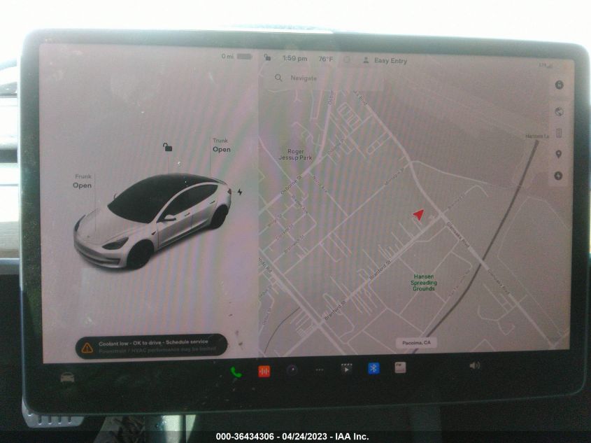 2022 TESLA MODEL 3 PERFORMANCE - 5YJ3E1EC6NF299171