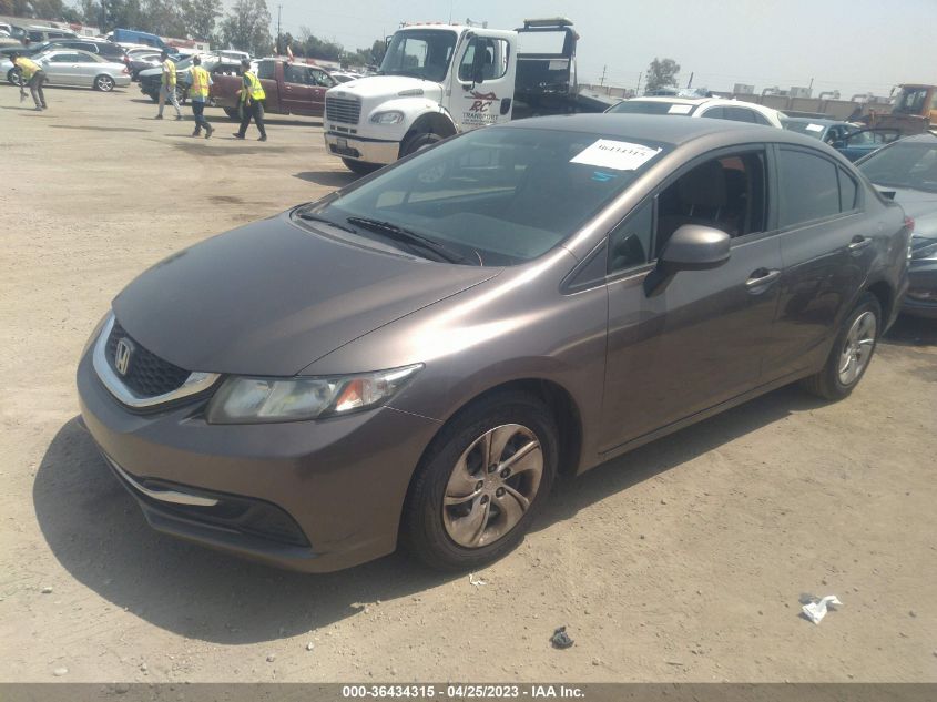 2013 HONDA CIVIC SDN LX - 2HGFB2F56DH505840
