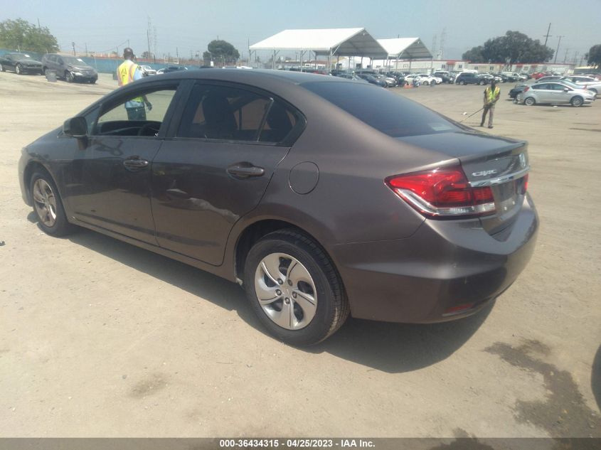 2013 HONDA CIVIC SDN LX - 2HGFB2F56DH505840