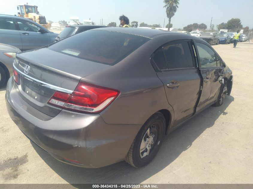 2013 HONDA CIVIC SDN LX - 2HGFB2F56DH505840