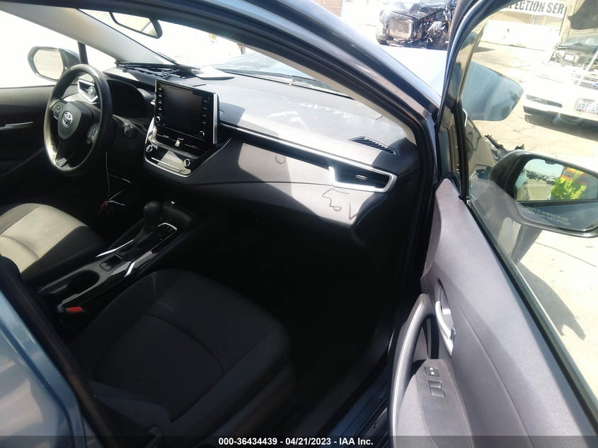 VIN JTDEAMDE7MJ030497 2021 TOYOTA COROLLA HYBRID LE