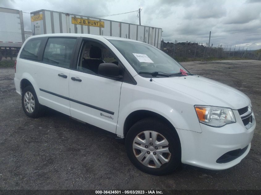 2015 DODGE GRAND CARAVAN AMERICAN VALUE PKG - 2C4RDGBG3FR669795