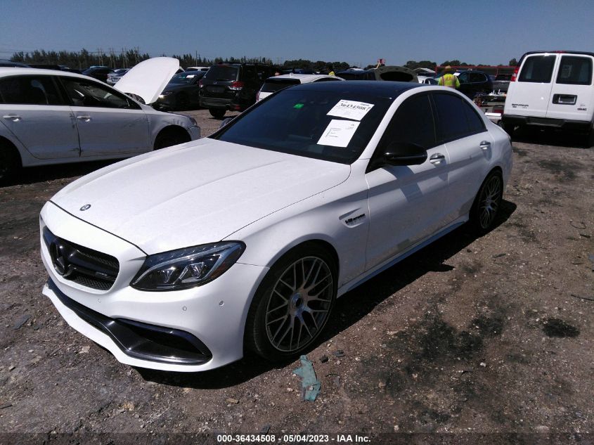 2016 MERCEDES-BENZ C-CLASS AMG C 63 S - 55SWF8HB7GU104279