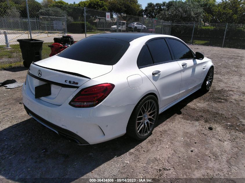 2016 MERCEDES-BENZ C-CLASS AMG C 63 S - 55SWF8HB7GU104279