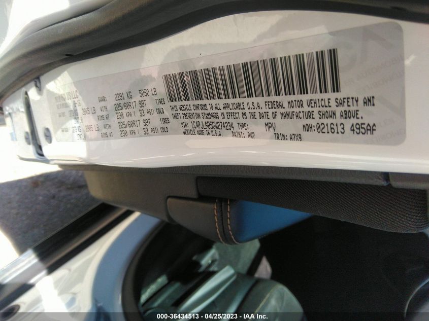 2016 JEEP CHEROKEE SPORT - 1C4PJLAB5GW274234