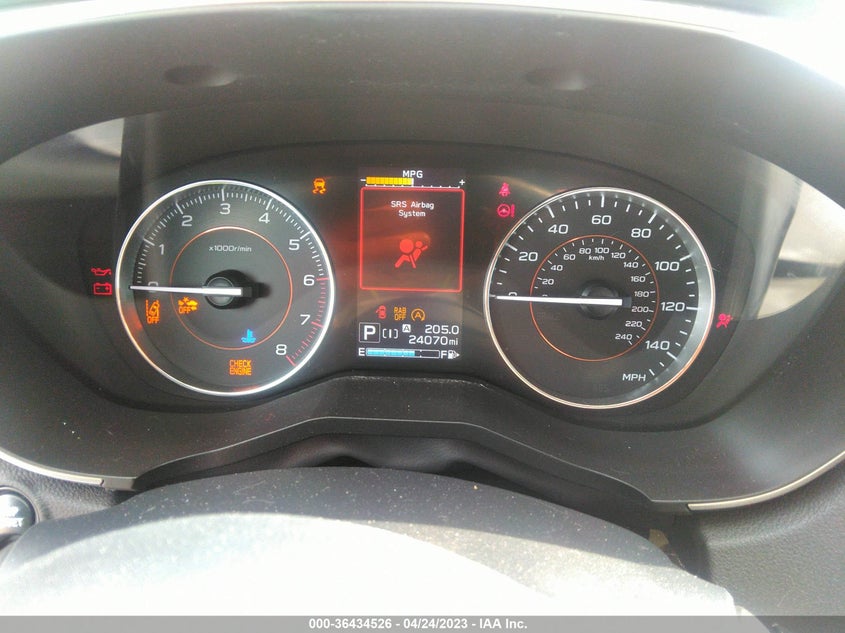 VIN JF2GTHNC0M8287887 2021 SUBARU CROSSTREK LIMITED