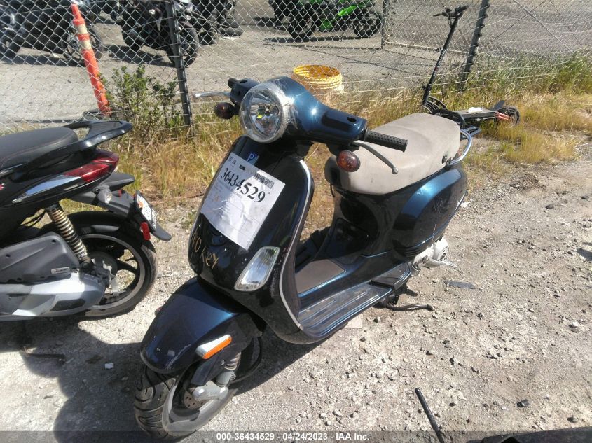 2007 VESPA LX 150 ZAPM448F575008211