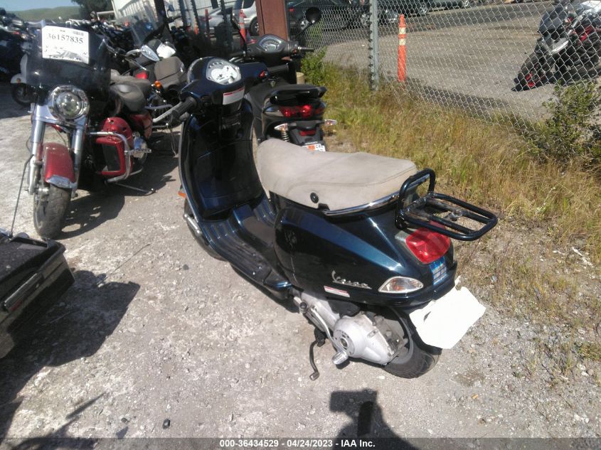 2007 VESPA LX 150 ZAPM448F575008211