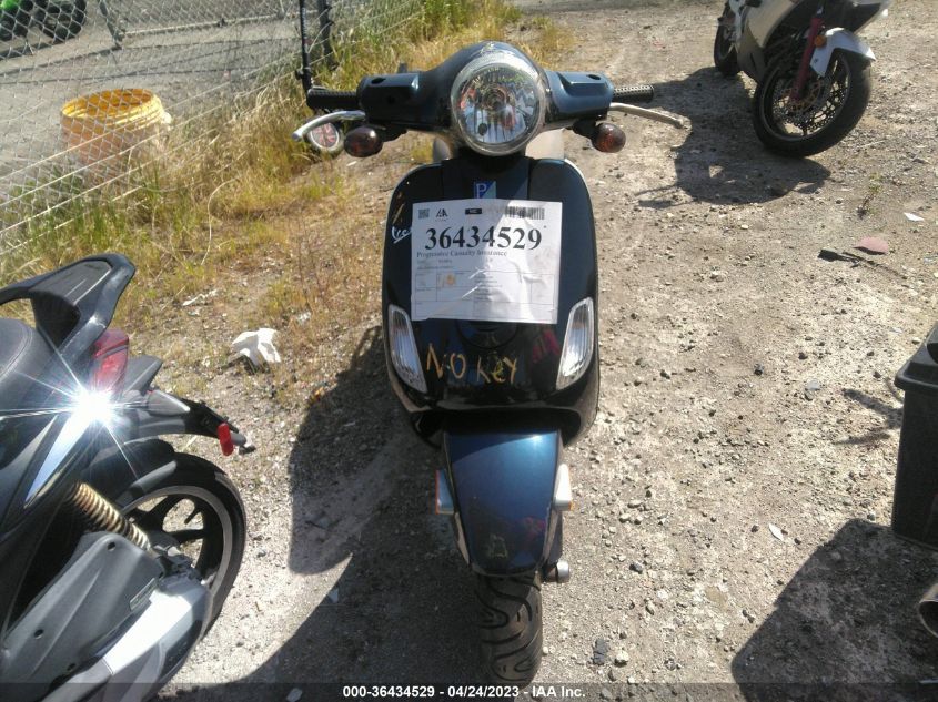 2007 VESPA LX 150 ZAPM448F575008211