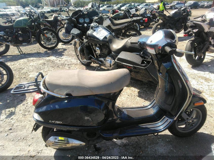 2007 VESPA LX 150 ZAPM448F575008211