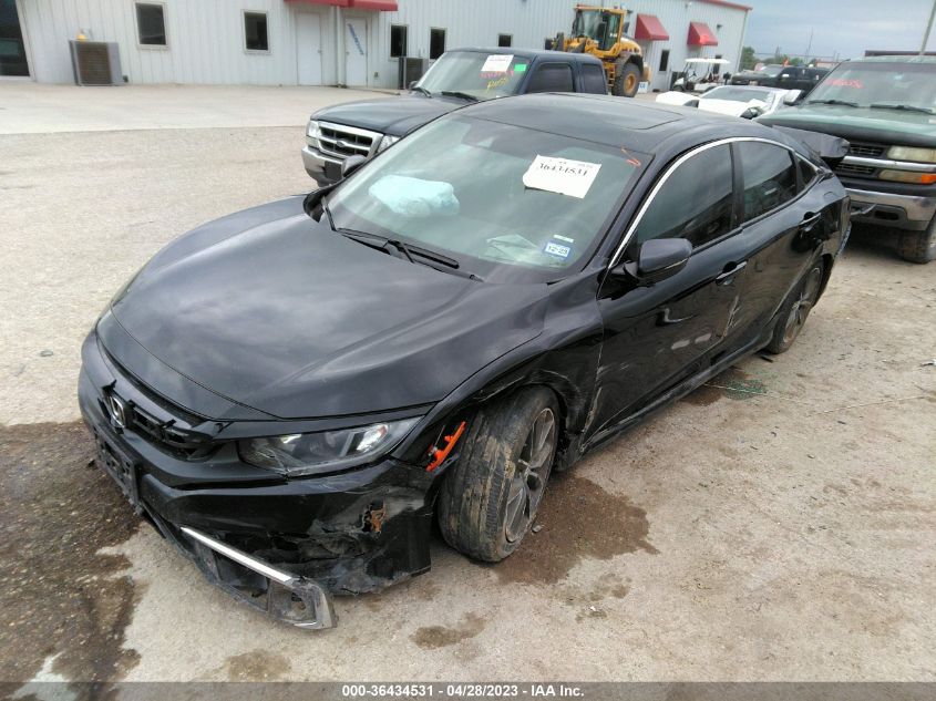 2020 HONDA CIVIC SEDAN EX - 19XFC1F33LE025026