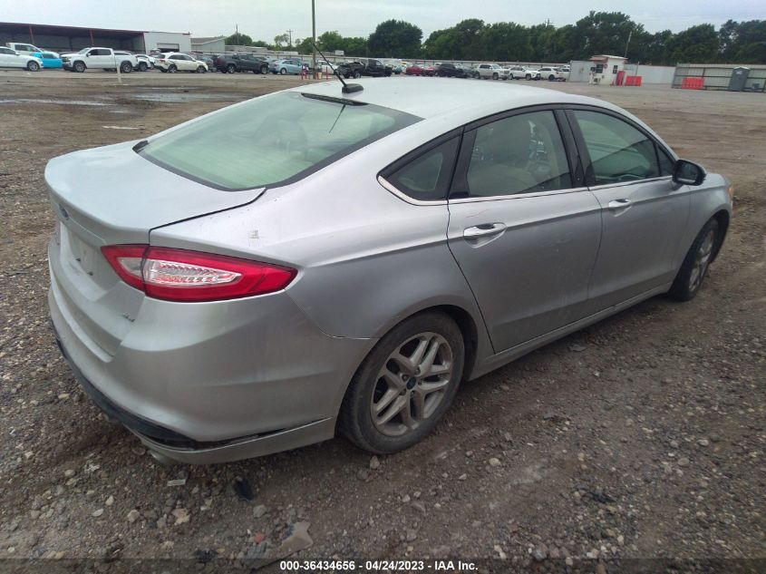 2016 FORD FUSION SE - 3FA6P0H71GR345044