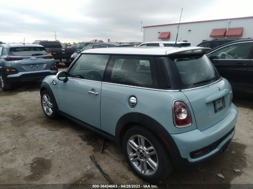 2013 MINI COOPER HARDTOP S - WMWSV3C50DT395138