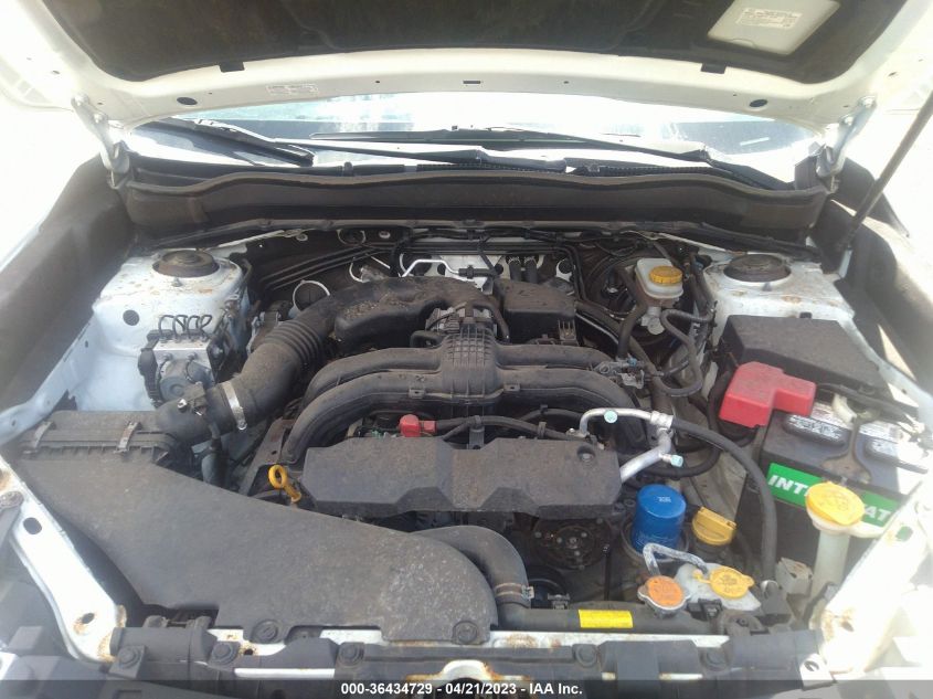 2016 SUBARU FORESTER 2.5I - JF2SJABCXGH496800