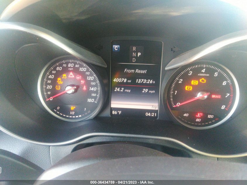 2016 MERCEDES-BENZ GLC GLC 300 - WDC0G4JB4GF028601