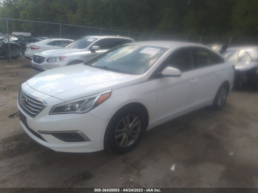 2017 HYUNDAI SONATA 2.4L - 5NPE24AF8HH445174