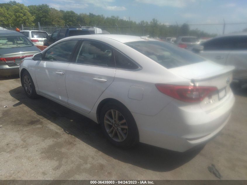 2017 HYUNDAI SONATA 2.4L - 5NPE24AF8HH445174