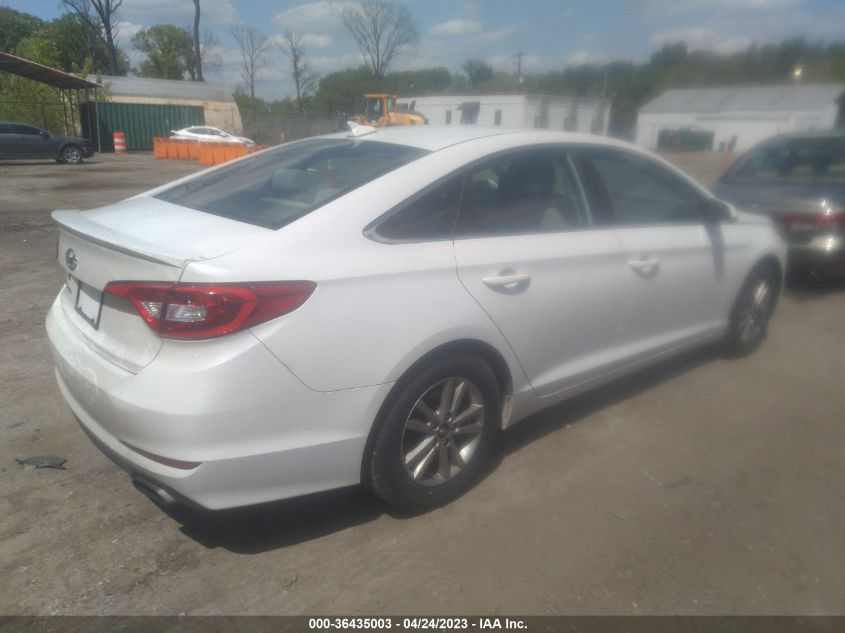 2017 HYUNDAI SONATA 2.4L - 5NPE24AF8HH445174