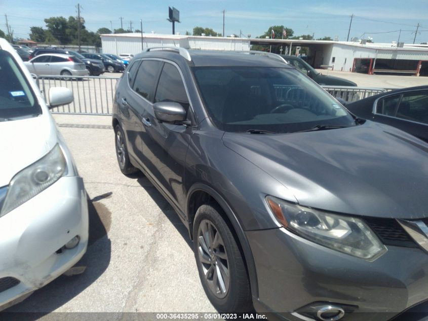 2016 NISSAN ROGUE SL - 5N1AT2MT4GC781444