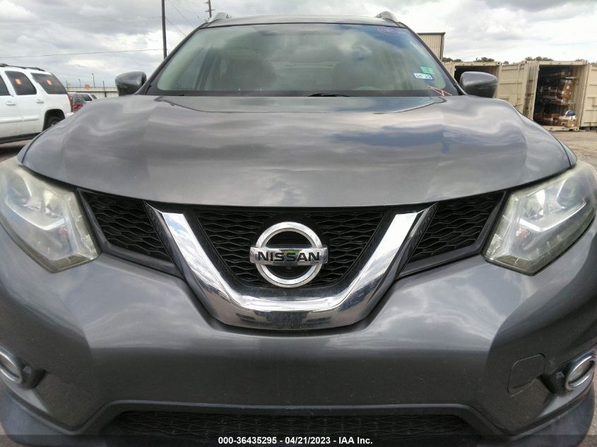 2016 NISSAN ROGUE SL - 5N1AT2MT4GC781444