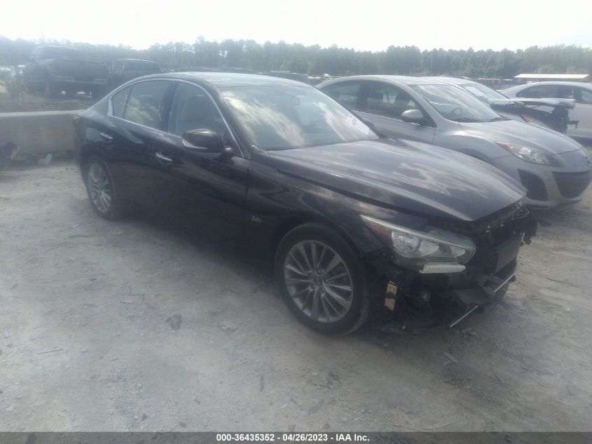 2019 INFINITI Q50 3.0T LUXE - JN1EV7AP4KM510331