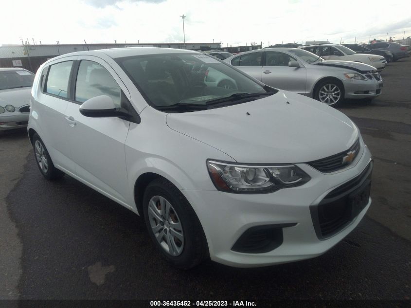 2017 CHEVROLET SONIC LT - 1G1JG6SH2H4176065