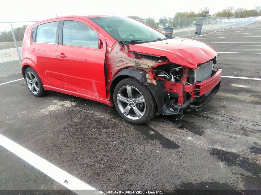 2013 CHEVROLET SONIC RS - 1G1JG6SB8D4148566