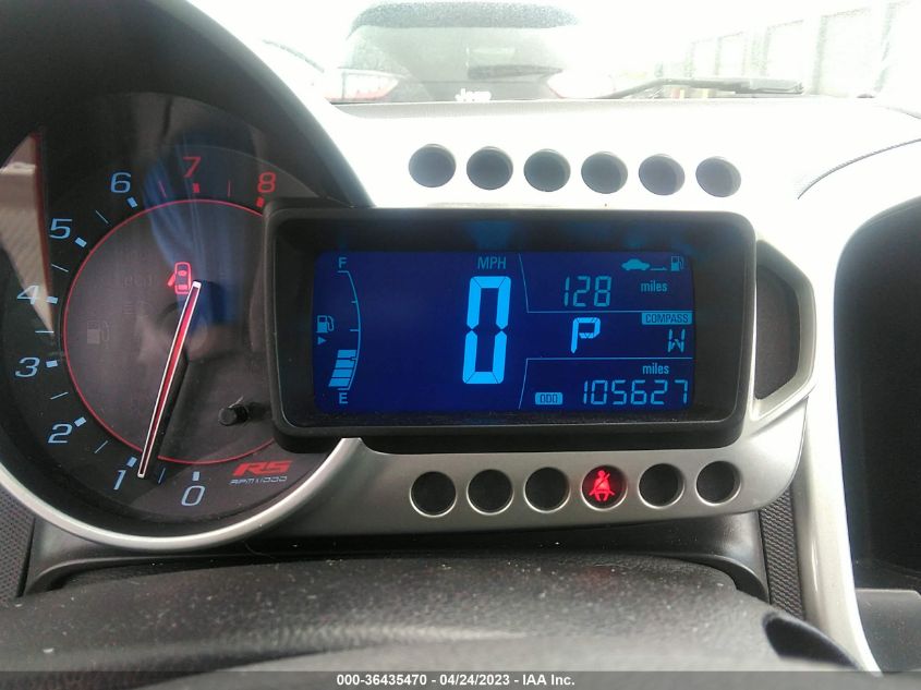 2013 CHEVROLET SONIC RS - 1G1JG6SB8D4148566