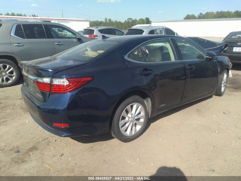 2014 LEXUS ES 300H HYBRID JTHBW1GG6E2073657