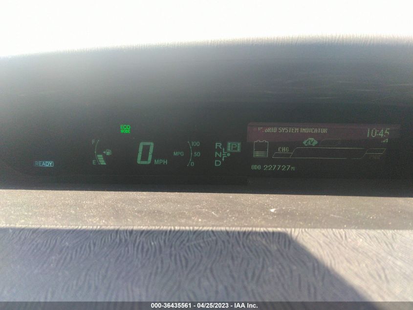 2014 TOYOTA PRIUS FOUR/FIVE/THREE/ONE/TWO - JTDKN3DU4E0378547