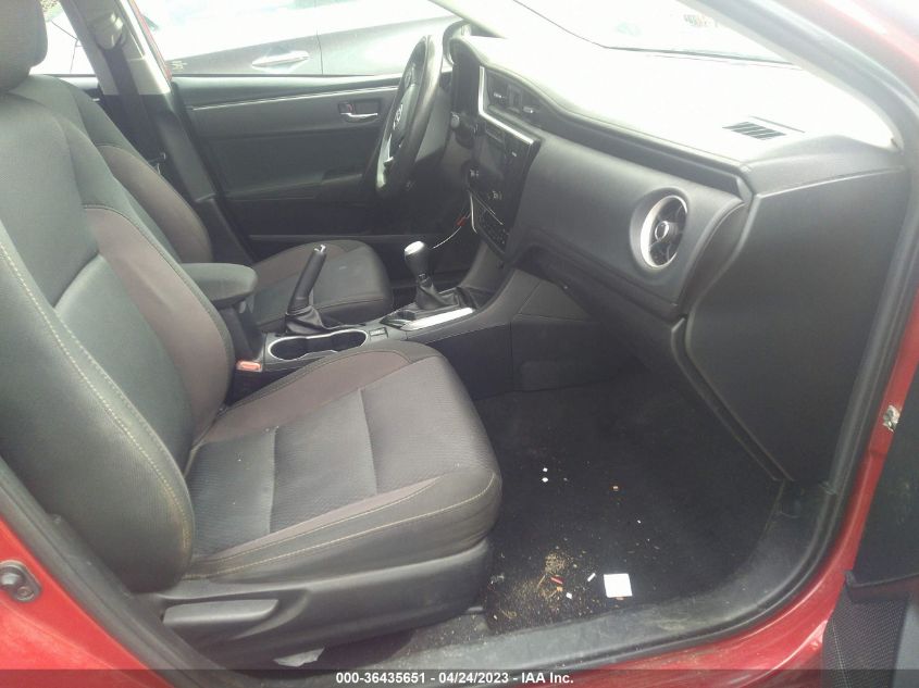 2017 TOYOTA COROLLA L/LE/XLE/SE - 2T1BURHE5HC930172