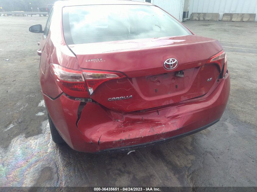 2017 TOYOTA COROLLA L/LE/XLE/SE - 2T1BURHE5HC930172