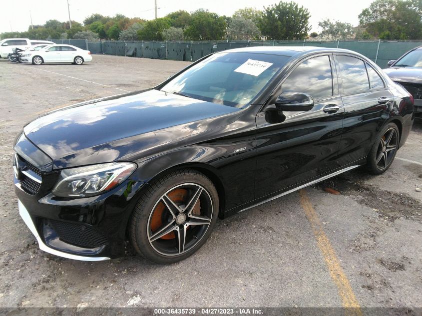 2016 MERCEDES-BENZ C-CLASS C 450 AMG - 55SWF6EB4GU117337