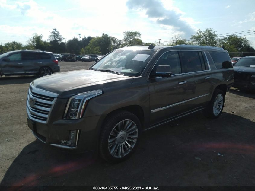 2016 CADILLAC ESCALADE ESV PLATINUM - 1GYS4KKJ9GR415266