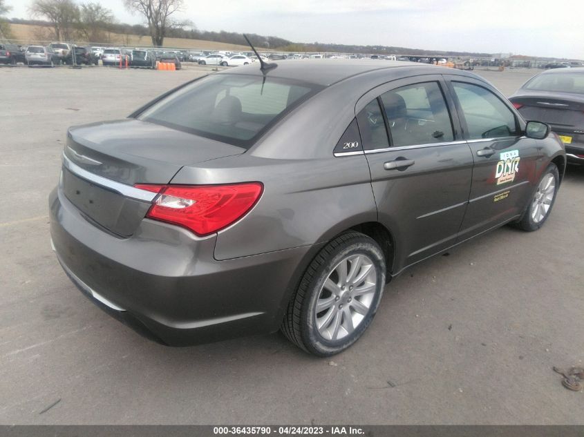 2013 CHRYSLER 200 TOURING - 1C3CCBBGXDN755504