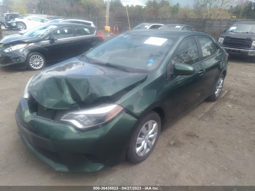 2014 TOYOTA COROLLA LE - 2T1BURHEXEC030976