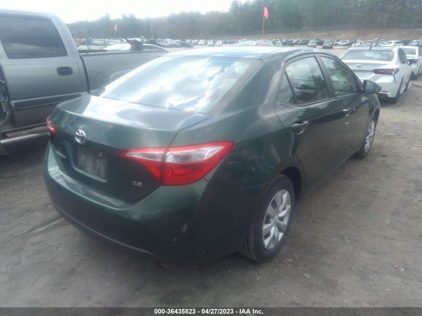 2014 TOYOTA COROLLA LE - 2T1BURHEXEC030976