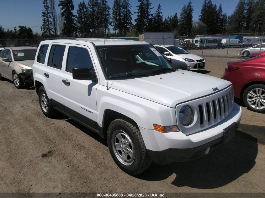 2016 JEEP PATRIOT SPORT - 1C4NJPBA5GD806047