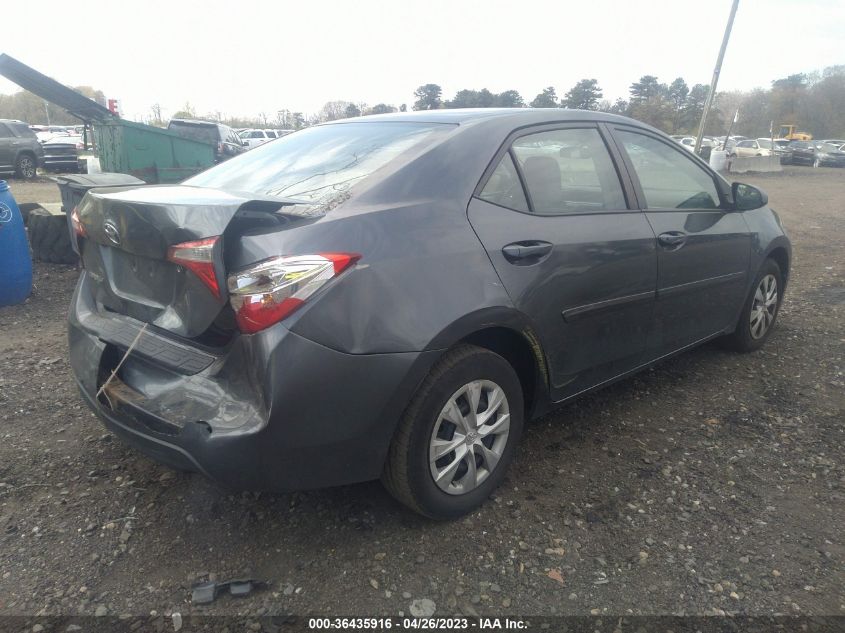 2016 TOYOTA COROLLA L/LE/S/S PLUS/LE PLUS - 2T1BURHE5GC685940