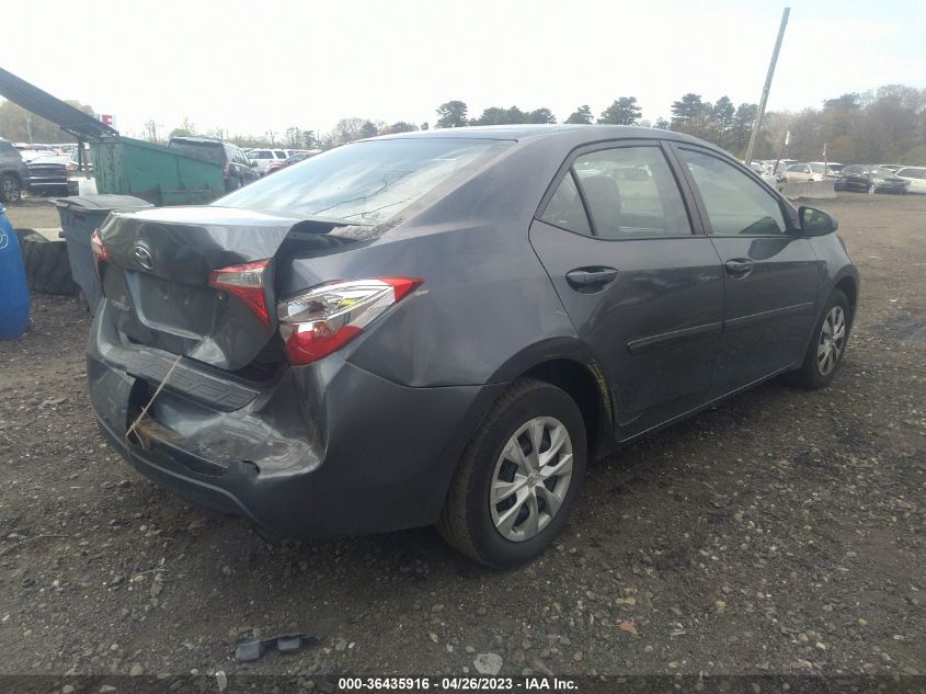 2016 TOYOTA COROLLA L/LE/S/S PLUS/LE PLUS - 2T1BURHE5GC685940